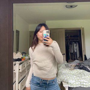 Gap light peach sweater